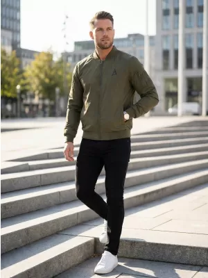 Moška bomber jakna ALTISPORT BYB/ALM002BY045 KAKI