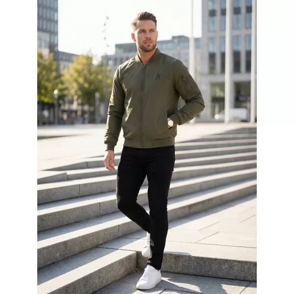  Moška bomber jakna ALTISPORT BYB/ALM002BY045 KAKI 
