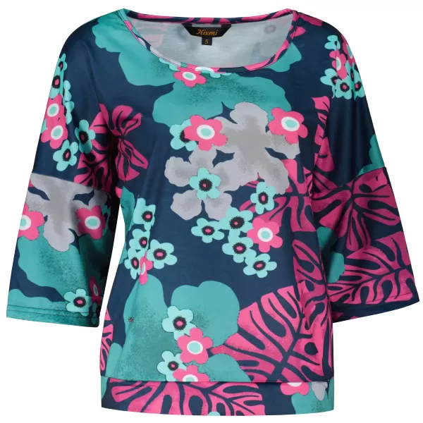  Ženski pulover KIXMI ORCHID TEMNO MODRA 