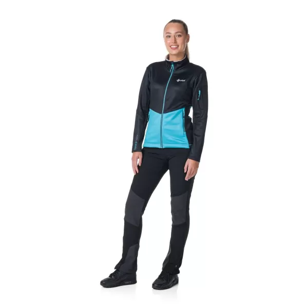  Ženski funkcionalni pulover KILPI TEAM FLEECE-W SL0201KI SVETLO MODRA 