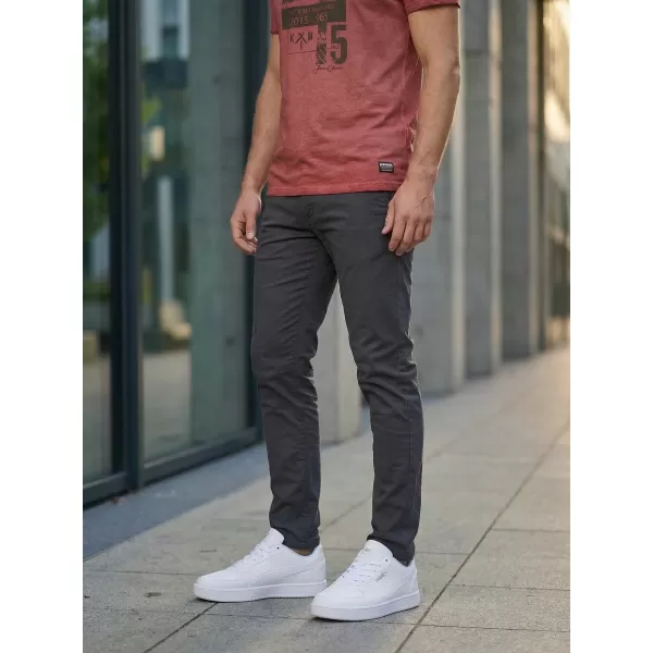  Moška majica s kratkimi rokavi KIXMI OMER BORDO 