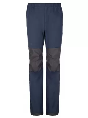 Otroške softshell hlače KILPI RIZO-J SJ0405KI TEMNO MODRA