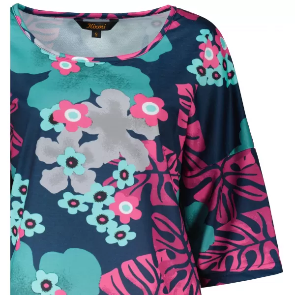 Ženski pulover KIXMI ORCHID TEMNO MODRA 