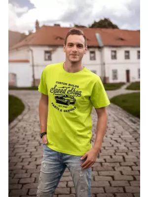 Moška majica s kratkimi rokavi ALTISPORT MAAS MTSX748 ZELENA