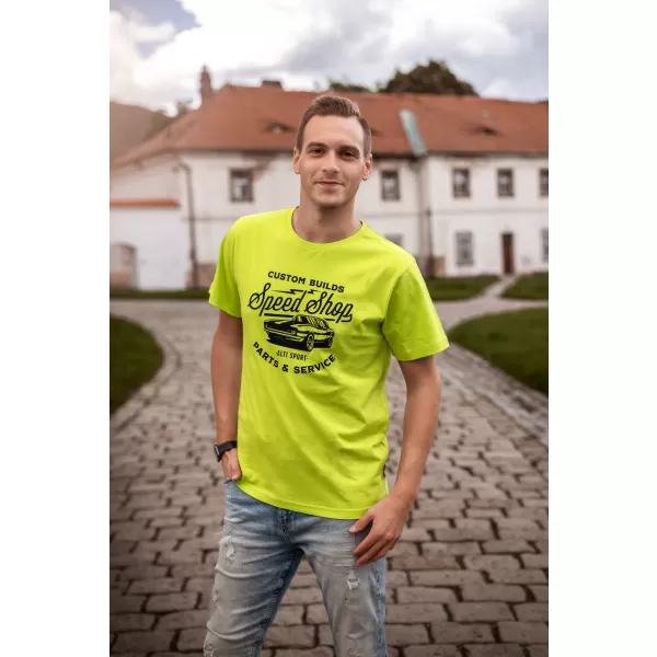  Moška majica s kratkimi rokavi ALTISPORT MAAS MTSX748 ZELENA 