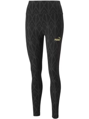 Ženske pajkice PUMA POWER DECO GLAM TIGHTS 671759-01 ČRNA