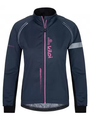 Ženska softshell jakna KILPI ZAIN-W SL0122KI TEMNO MODRA