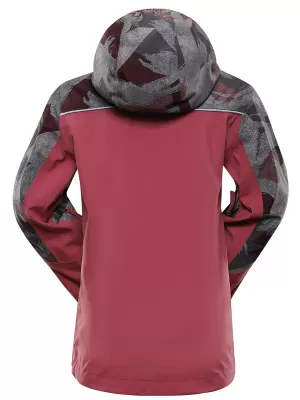 Jakna ALPINE PRO GIBBO KJCY250 BURGUND