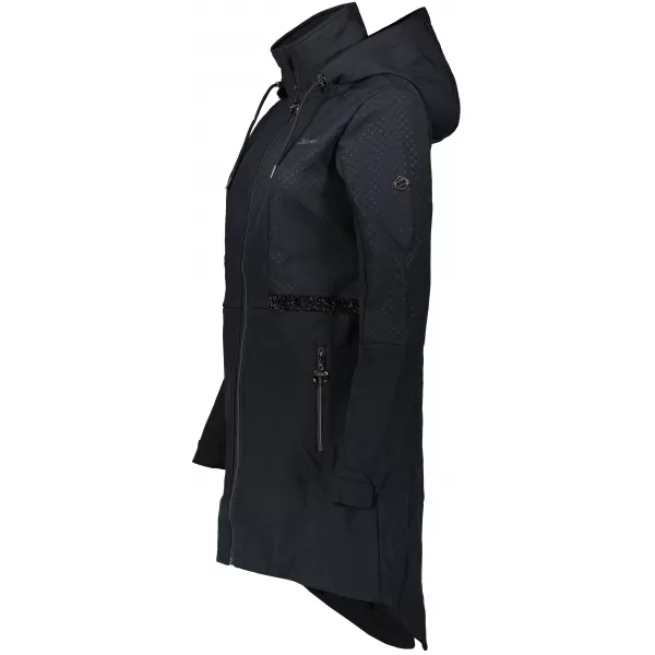  Ženski softshell plašč KIXMI ORLENA ČRNA 