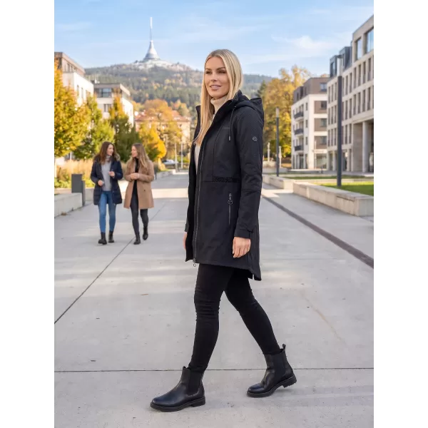  Ženski softshell plašč KIXMI ORLENA ČRNA 