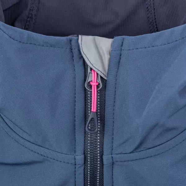  Ženska softshell jakna KILPI BALANS-W SL0121KI TEMNO MODRA 