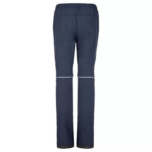  Otroške softshell hlače KILPI RIZO-J SJ0405KI TEMNO MODRA 