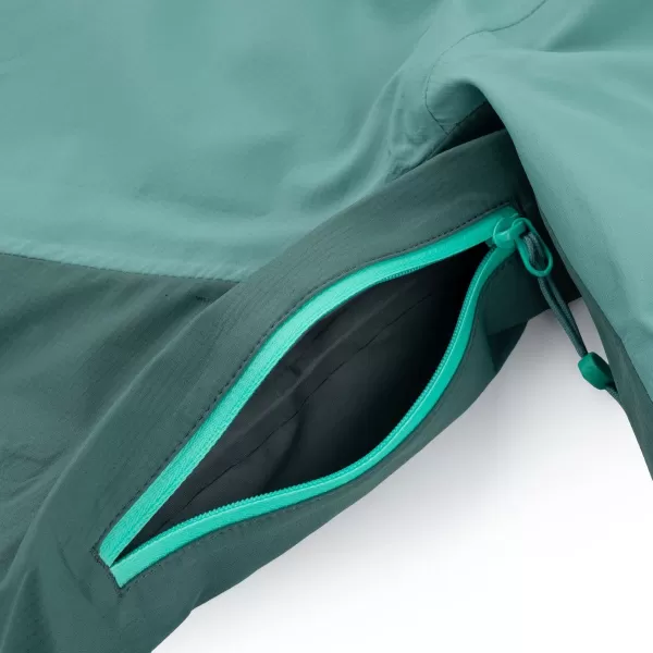  Ženska jakna KILPI METRIX-W SL0101KI TEMNO ZELENA 