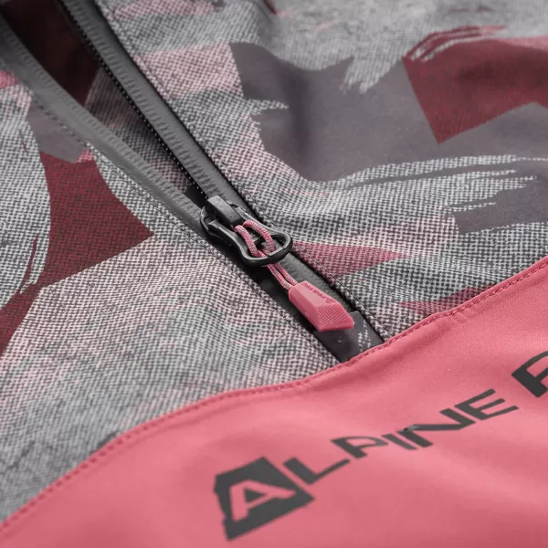  Jakna ALPINE PRO GIBBO KJCY250 BURGUND 