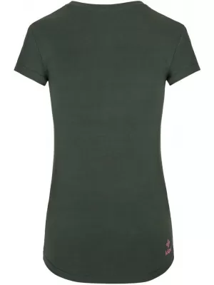 Ženska majica s kratkimi rokavi KILPI TORNES-W SL0303KI TEMNO ZELENA