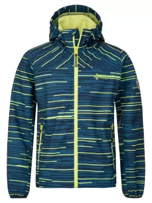 Fantovska softshell jakna KILPI RAVIO-JB SJ0105KI TEMNO MODRA