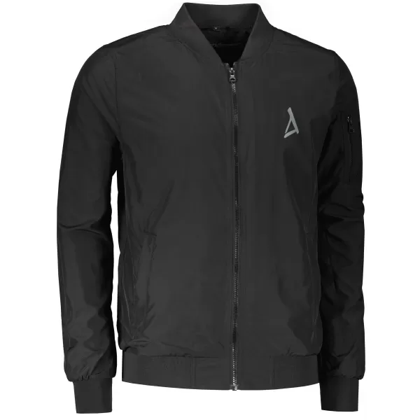  Moška bomber jakna ALTISPORT BYB/ALM002BY045 ČRNA IN SREBRNA 