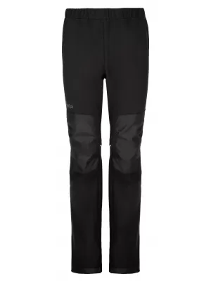 Otroške softshell hlače KILPI RIZO-J SJ0405KI ČRNA