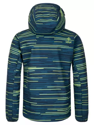 Fantovska softshell jakna KILPI RAVIO-JB SJ0105KI TEMNO MODRA