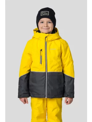 Otroška jakna HANNAH ANAKIN JR ŽIVO RUMENA/TEMNA G M II