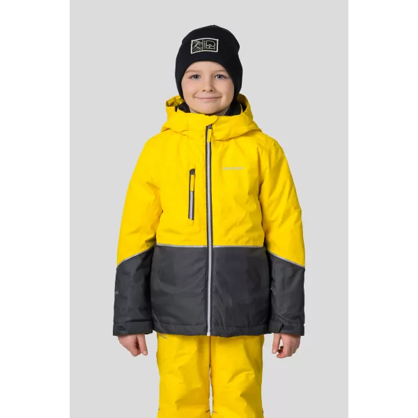  Otroška jakna HANNAH ANAKIN JR ŽIVO RUMENA/TEMNA G M II 