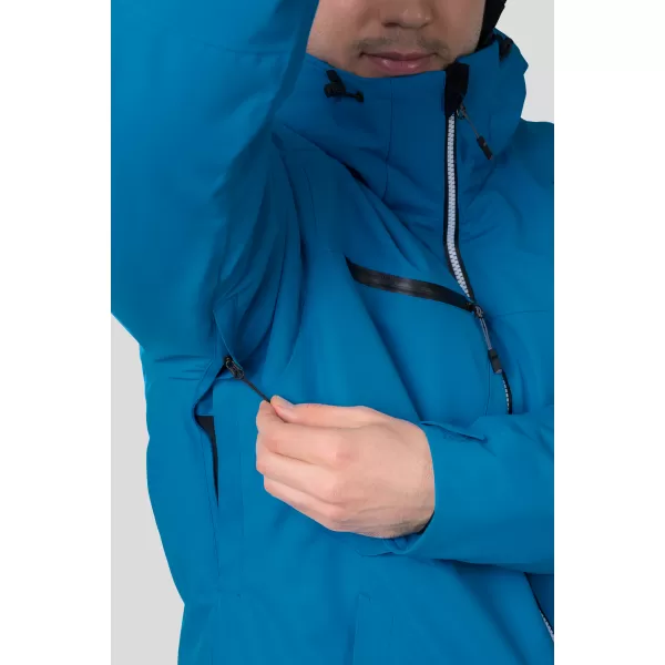  Moška jakna HANNAH KELTON METILNO MODRA 