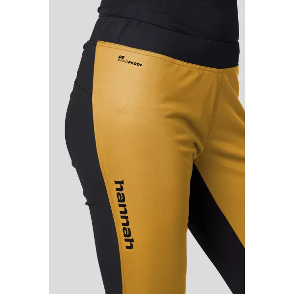  Ženske hlače HANNAH ALISON PANTS ZLATO RUMENA/ANTRACIT 
