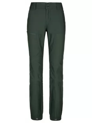 Ženske hlače KILPI JASPER-W SL0415KI TEMNO ZELENA