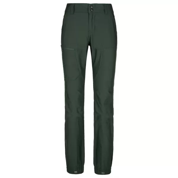  Ženske hlače KILPI JASPER-W SL0415KI TEMNO ZELENA 