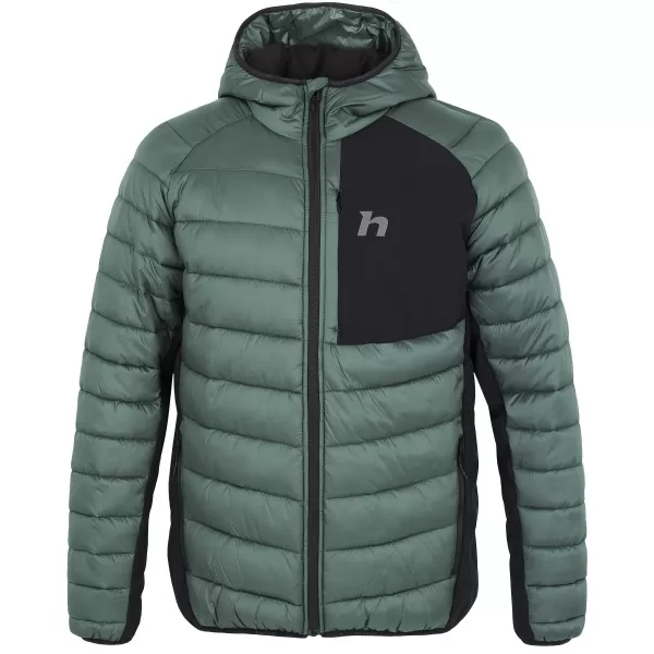  Moška jakna HANNAH REVEL HOODY TEMNI GOZD/ANTRACIT 