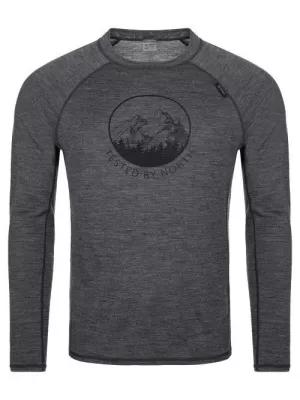 Moško termo spodnje perilo KILPI MAVORA TOP-M SM0505KI TEMNO SIVA