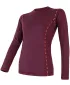 Ženska termo majica z dolgimi rokavi SENSOR MERINO AIR 18200006 PORT RED