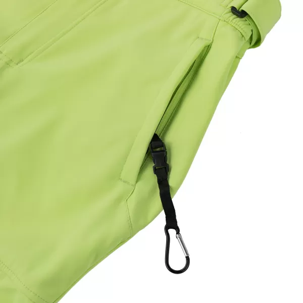  Moške softshell hlače KILPI RHEA-M SM0409KI SVETLO ZELENA 