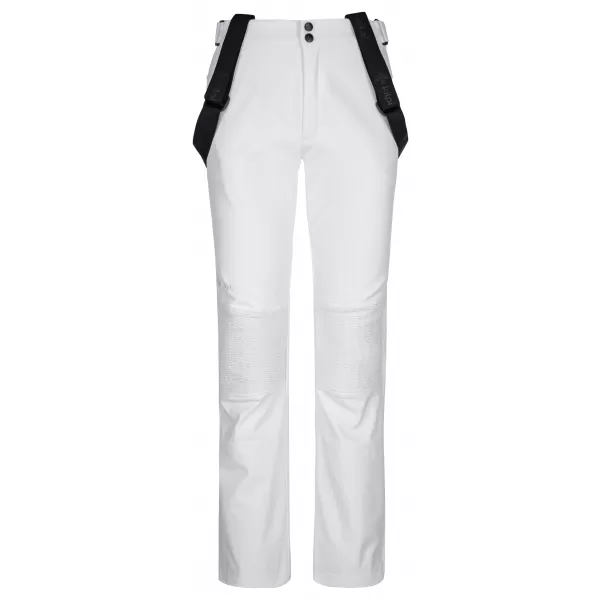  Ženske softshell hlače KILPI DIONE-W SL0408KI BELA 