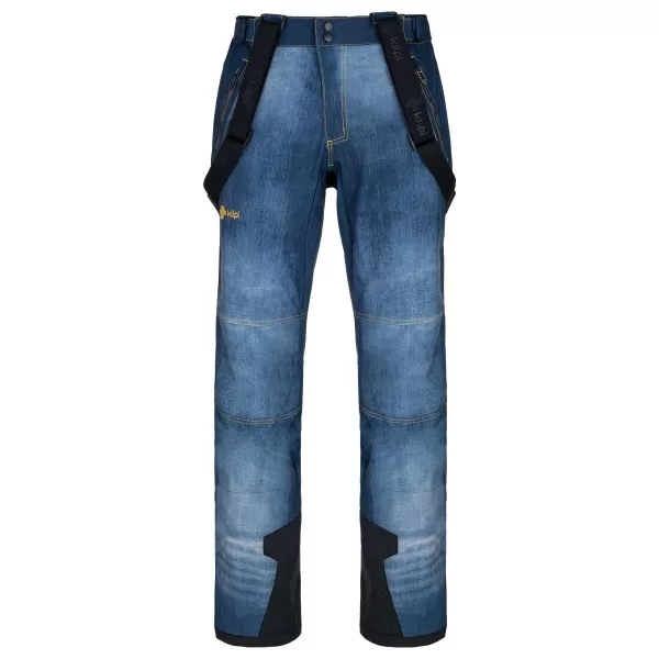  Moške softshell hlače KILPI JEANSO-M SM0408KI TEMNO MODRA 