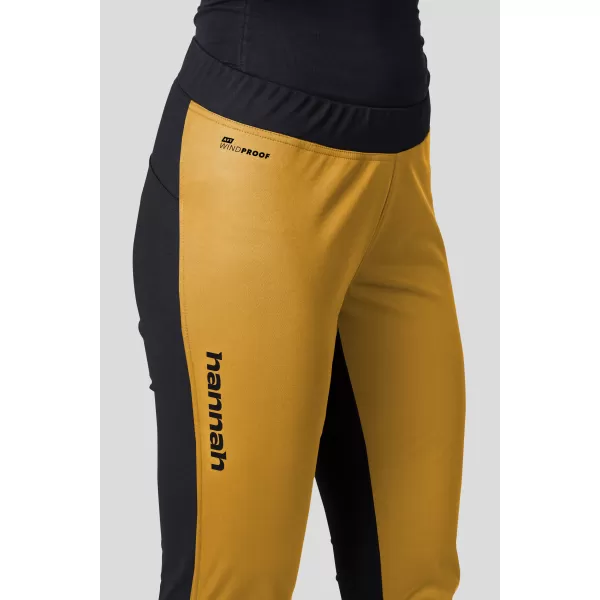  Ženske hlače HANNAH ALISON PANTS ZLATO RUMENA/ANTRACIT 