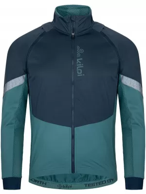 Moška softshell jakna KILPI ZAIN-M SM0122KI TEMNO ZELENA