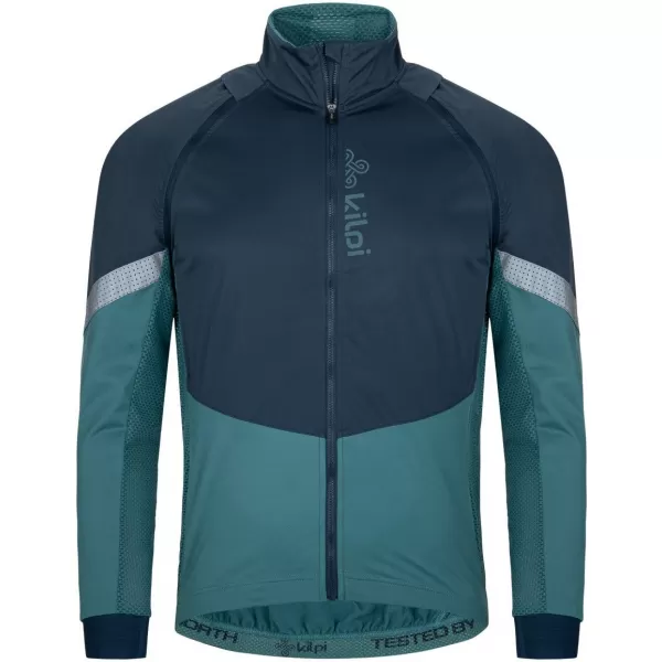  Moška softshell jakna KILPI ZAIN-M SM0122KI TEMNO ZELENA 