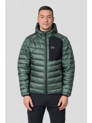 Moška jakna HANNAH REVEL HOODY TEMNI GOZD/ANTRACIT
