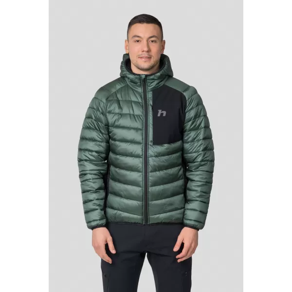  Moška jakna HANNAH REVEL HOODY TEMNI GOZD/ANTRACIT 