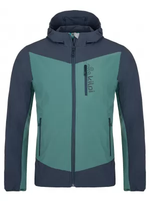 Moška softshell jakna KILPI BALANS-M SM0120KI TEMNO ZELENA