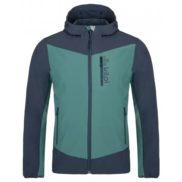  Moška softshell jakna KILPI BALANS-M SM0120KI TEMNO ZELENA 