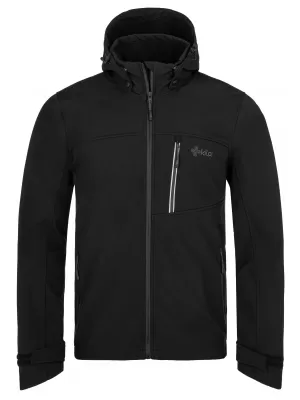 Moška softshell jakna KILPI RAVIO-M SM0126KI ČRNA