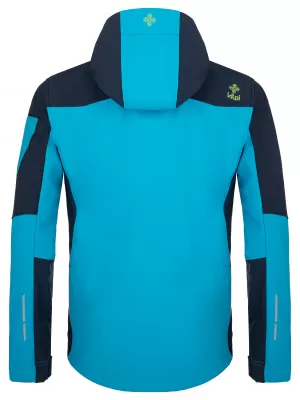 Moška softshell jakna KILPI PRESENA-M SM0125KI MODRA