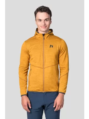 Moški pulover HANNAH DAMAR HOODY ZLATO RUMENO MEL