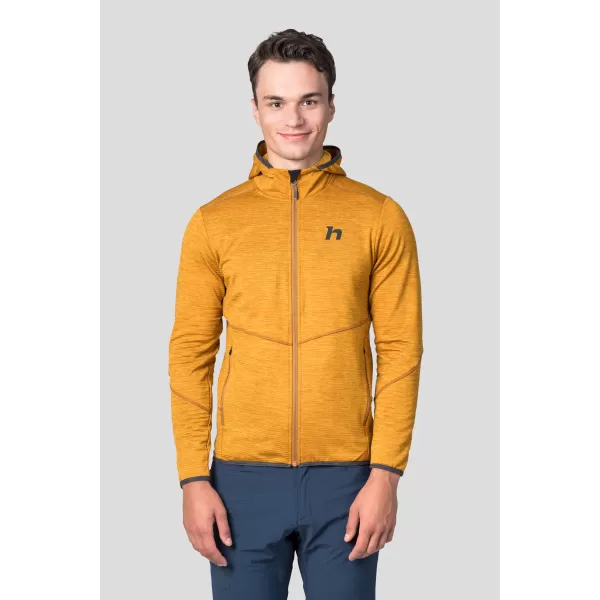  Moški pulover HANNAH DAMAR HOODY ZLATO RUMENO MEL 