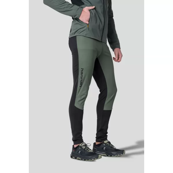  Moške hlače HANNAH NORDIC PANTS BALZAM ZELENA/ANTRACIT 