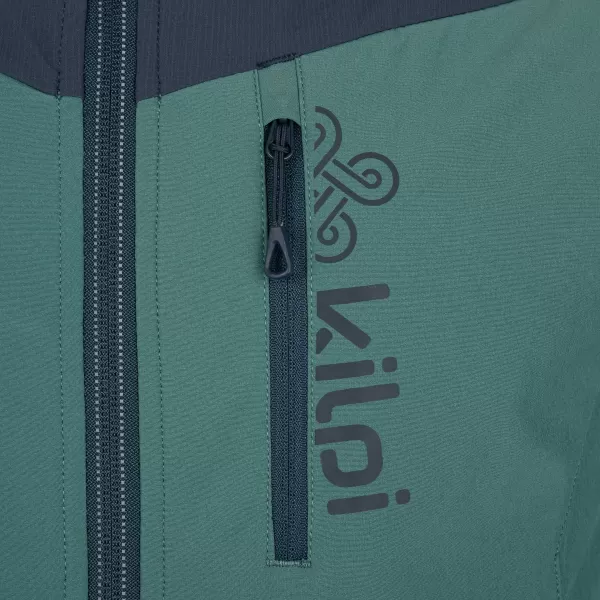  Moška softshell jakna KILPI BALANS-M SM0120KI TEMNO ZELENA 