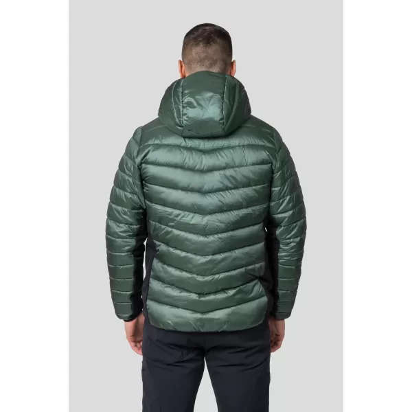  Moška jakna HANNAH REVEL HOODY TEMNI GOZD/ANTRACIT 
