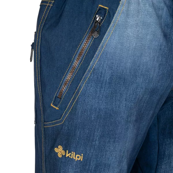  Moške softshell hlače KILPI JEANSO-M SM0408KI TEMNO MODRA 